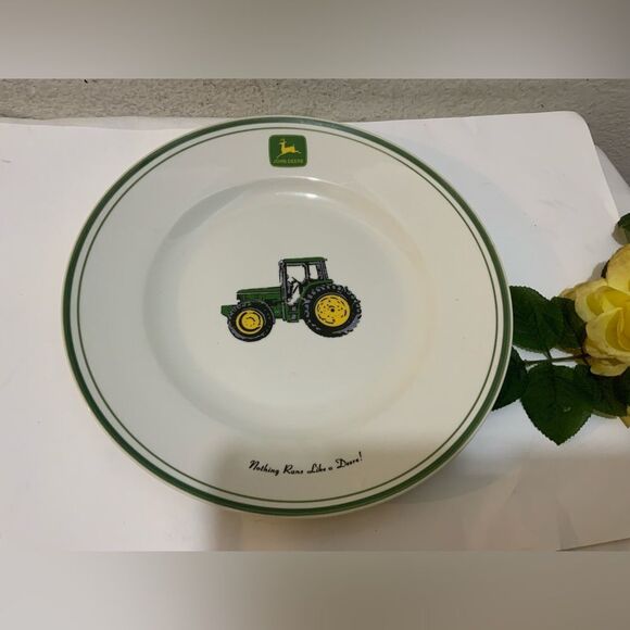 Gibson Licensed John Deere 11” Dinner Plate ~ Nothing Runs Like a Deere ~G16 - Picture 1 of 9